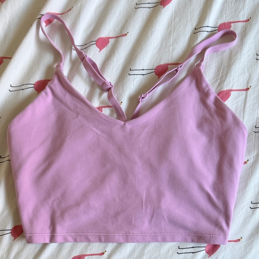 Athleta strappy crop top